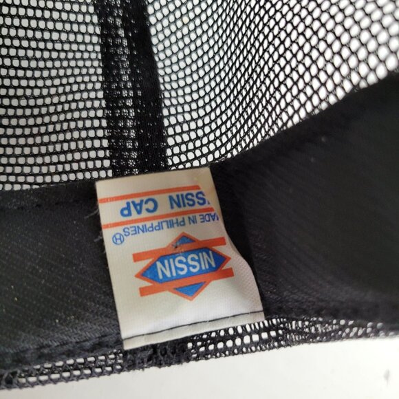 Vintage snapback hat Black "Quartzsite" with Flying Bald Eagle by Nissin Trucker - Picture 5 of 7